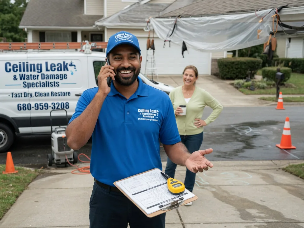 Ceiling Leak Cleanup Loraine, TX FAQs